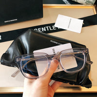 S-sunglasses Anti Radiation Computer Glasses For Volta Women Rectangular Black Acetate Frame Eyewear Anti Blue Light Blocking Ray Wellington Style Glasses Optical Spectacle Eyeglass Replaceable Lenses For Adult 99.9% UV Protection Blue Light