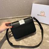 M-Handbag M.K 23-16cm Women Designer Rivet Shoulder Bag Ladies Top Handle Clutches Handbags Purse