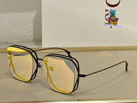 S-sunglasses Dior Anti-blue Light Men Computer Eyeglasses Double Frame For stellaire3 Fashion Square Metal Glasses For Stellaire3 Frame Classic Women Myopia Optics Eye Glasses Retro Eyeglass Big Square Flat Mirror Female