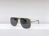 Large frame punk style sunglasses with titanium alloy frame shading for men's sunglasses Z64