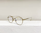 Chord C Glasses Pure Titanium Frame Japanese Retro Personality Square Myopia Glasses Frame Can Equipped With Prescription Lenses