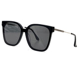 Fashion Sunglasses  Women High-End Ladies Summer Sun Protection Square Super Luxury Alloy Elegant Ladies Sun Protection Glasses