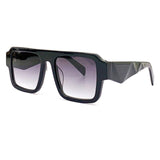 Retro Big-Frame Ladies Sunglasses Luxury Square Gradient Cool Ladies Sunglasses 2023 Designer Big-Frame Glasses