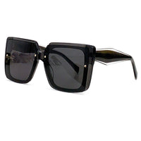 Fashion Gradient Sunglasses 2023 New Luxury Oversized Square Sunglasses Female Square Summer Sun Protection Goggles