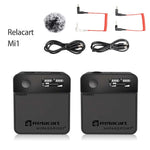 E-electronic Xinpu Relacart Mi1 Mipassport 2.4G Wireless Microphone System Portable Lavalier Mic Podcast Interview Vlogging for camera
