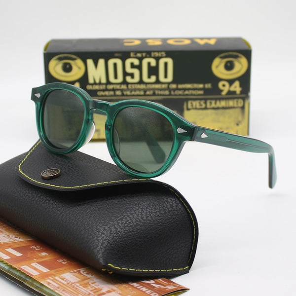 Fashion Johnny Depp Sunglasses Men Women Polarized Sun Glasses Brand Vintage Acetate Frame Lemtosh Eyeglasses Top Quality
