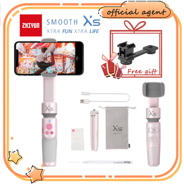 E-electronic XINPU ZHIYUN Official SMOOTH XS Phone Gimbals Selfie Stick Handheld Stabilizer Palo Smartphones for iPhone Huawei Xiaomi Redmi Samsung