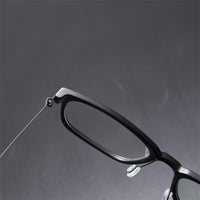 Titanium Glasses Frame Men 1231 Denmark Titanium No Screw Korea Glasses Frames Optical Ultra-light Business Men's Reading Glasse