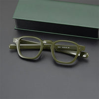 TS8012 retro myopia frame, handmade board glasses frame for men and women  myopia  prescription round Computer glasses