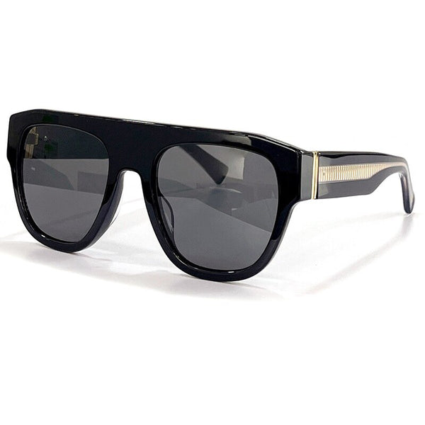 Classic Vintage Square Sunglasses Woman Gradient Black Frameless Sun Glasses Female Retro Fashion Rimless Oculos De Sol