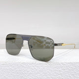 Pure Titanium Luxury Sunglasses 54Z Square Silver Eyeglasses Men Fashion Optical Uv400 Original Quality Eyewear with case