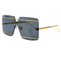Brand Sunglasses Rimless Sun Glasses High Quality Summer Driving Women  Design Glasses Female Eyewear Oculos De Sol