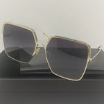 Square Women Alloy Metal Sunglasses For Men Weird Brand Designer Party Girls Summer Shades Hot Products Vintage For Sun Glasses