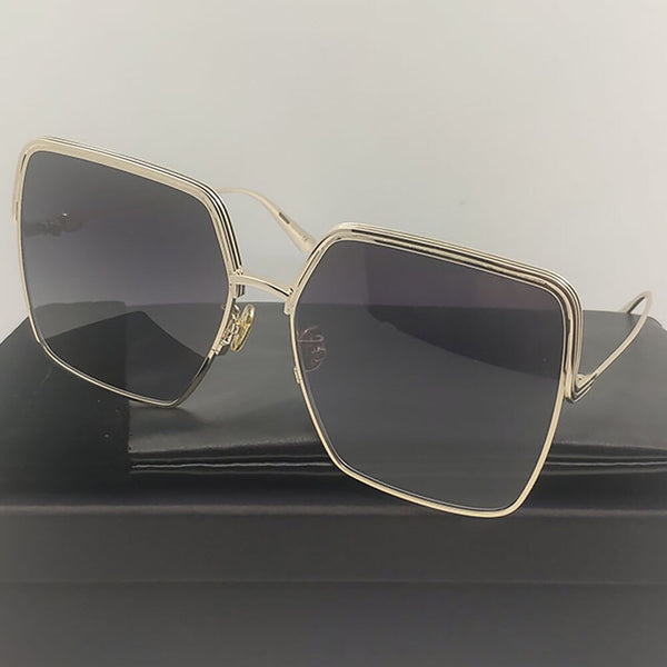 Square Women Alloy Metal Sunglasses For Men Weird Brand Designer Party Girls Summer Shades Hot Products Vintage For Sun Glasses