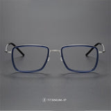 High Quality Denmark Brand 5508A Titanium No Screw Korea Glasses Frames Optical Ultra-light Business Men eyeglasses