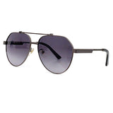 Pilot Sunglasses Female Big Frame Fashion Gradient Lens Luxury Summer Sun Protection Glasses Eyeglasses UV400