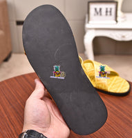 S-shoe Fendi Woman Summer Simple Home Indoor Men and Women's Slippers Cross with Lovers Bathroom Sandals EVA Antiskid Slippers Shoes Sandals Beach Flats Shoes Sandal Non-slip Flat Sandals