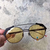 S-sunglasses Unisex Pistol decoration glasses For w.a.n.g.d.e.r.l.a.n.d x W.H.A.T.E.V.E.R sunglasses