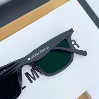 Brand New Gentle Monster Agail 01 Zeiss Lens Black Frame Sunglasses White Suit