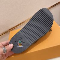 S-shoe Louis Vuitton Women Sandals Summer New Thick Heel Platform Sole Shoes Female Summer Flat Casual Shoes Fashion Sports Beach Women's Slippers Heels Women Platform Sandals Female Thick Bottom Shoes Wedge with Open Toe