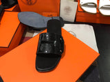 S-shoe H.e.r.m.e.s Women Slides Fashion Women Slippers Soft Slippers Soles Home Bath Slippers Shoes