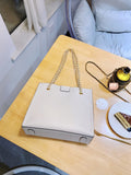 M-Handbag 32-30cm Women's Leather Large Everyday Purse Top Handle Handbags Totes Shopping Bags
