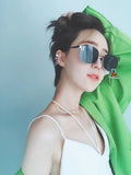 S-sunglasses 2019 FOX mans Sunglasses Women V brand for JINNNN X LYNK & CO ROOMER