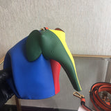 H-bag Loewe Elephant Mini Bag Women Leather Handle Handbag Purses and Handbags Girl Crossbody Bag