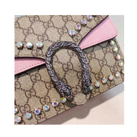 H-bag GUCCI DIONYSUS 421970 Canvas Crossbody Bag for Womens Handbag Designer Fashion Single Shoulder Messager Bags