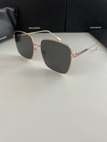 S-sunglasses Men's UV-Proof Strong Light Sunglasses For Diane Classic Silver Square Frame 99.9% UV Protected Brown Lenses for Driving Eye Glasses Reflective Lenses Big Face