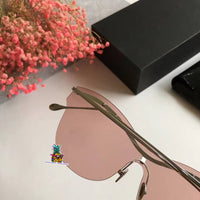 S-sunglasses Rounded corner Frameless Flying mirror Glasses for p.e.r.c.y L.a.u+FFlXXEDSTUDlOSXX