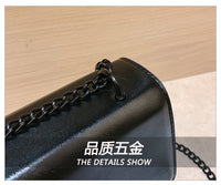 L-package 22-14-10cm Women Purse Clutch Small Crossbody Shoulder Bag with Chain Strap