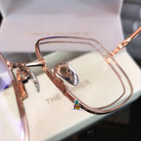 S-sunglasses T.H.E O.W.N.E.R TOS711 59-18-145 Men's Retro Polarized Metal Pilot Sunglasses Glasses Driving Fishing Eyewear
