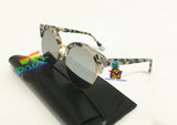 S-sunglasses New Gentle Monster brand MOON CUT Retro Womens Sunglasses UV400 Protection man or Women eyeware V sunglasses