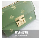L-package 20-14-8cm Ladies Purses Leather Handbags Top Handle Cross Body Shoulder Bags Wallet