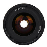 E-Electronic KAMLAN New Product KL21MM F1.8 Wide-angle Fixed Focus APS-C Frame Mirrorless lens Portable Waterproof Mirrorless Camera Manual Fix Focus Prime Lens for Canon EOS-M for Sony E for Fuji FX/ M4/3