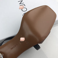 S-shoe N.E.O.U.S Women's Dancing Sandals Fashion Rumba Waltz Prom Latin Salsa Party Shoes Low-Heel Sandals
