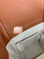 H-bag Loewe Hammock Drawstring Mini Bag Pastel Women's Hammock Small Bag Leather Shoulder Bag Handbag