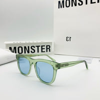 S-sunglasses New Gentle Monster man or Women eyeware Cat Eye Mirrored Flat Lenses Street Fashion Metal Frame Women Sunglasses For W BACK 01