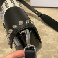 M-Handbag M.K 23-16cm Women Designer Rivet Shoulder Bag Ladies Top Handle Clutches Handbags Purse