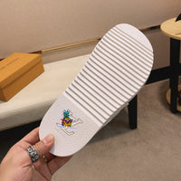 S-shoe Louis Vuitton Women Sandals Summer New Thick Heel Platform Sole Shoes Female Summer Flat Casual Shoes Fashion Sports Beach Women's Slippers Heels Women Platform Sandals Female Thick Bottom Shoes Wedge with Open Toe