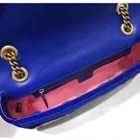 H-bag GUCCI Marmont 443496 Cross-body bag for women Handbag Leather Designer Fashion Single Shoulder Messager Bags
