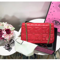 H-bag GUCCI Marmont 443496 Cross-body bag for women Handbag Leather Designer Fashion Single Shoulder Messager Bags