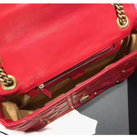 H-bag GUCCI Marmont 443496 Cross-body bag for women Handbag Leather Designer Fashion Single Shoulder Messager Bags