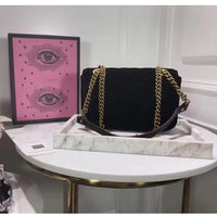H-bag GUCCI Marmont 446744a Cross-body Bag for Womens Handbag Designer Fashion Single Shoulder Messager Bags-purple