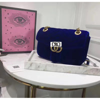 H-bag GUCCI Marmont 446744a Cross-body Bag for Womens Handbag Designer Fashion Single Shoulder Messager Bags-purple