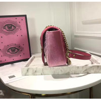 H-bag GUCCI Marmont 446744a Cross-body Bag for Womens Handbag Designer Fashion Single Shoulder Messager Bags-purple