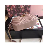 H-bag GUCCI Marmont 447632 Cross-body Bag for Womens Handbag Designer Fashion Single Shoulder Messager Bags