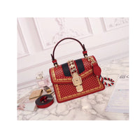 H-bag GUCCI Sylvie 470270 Women Handbag Leather Shoulder bag Cross-body bag