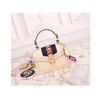 H-bag GUCCI Sylvie 470270 Women Handbag Leather Shoulder bag Cross-body bag